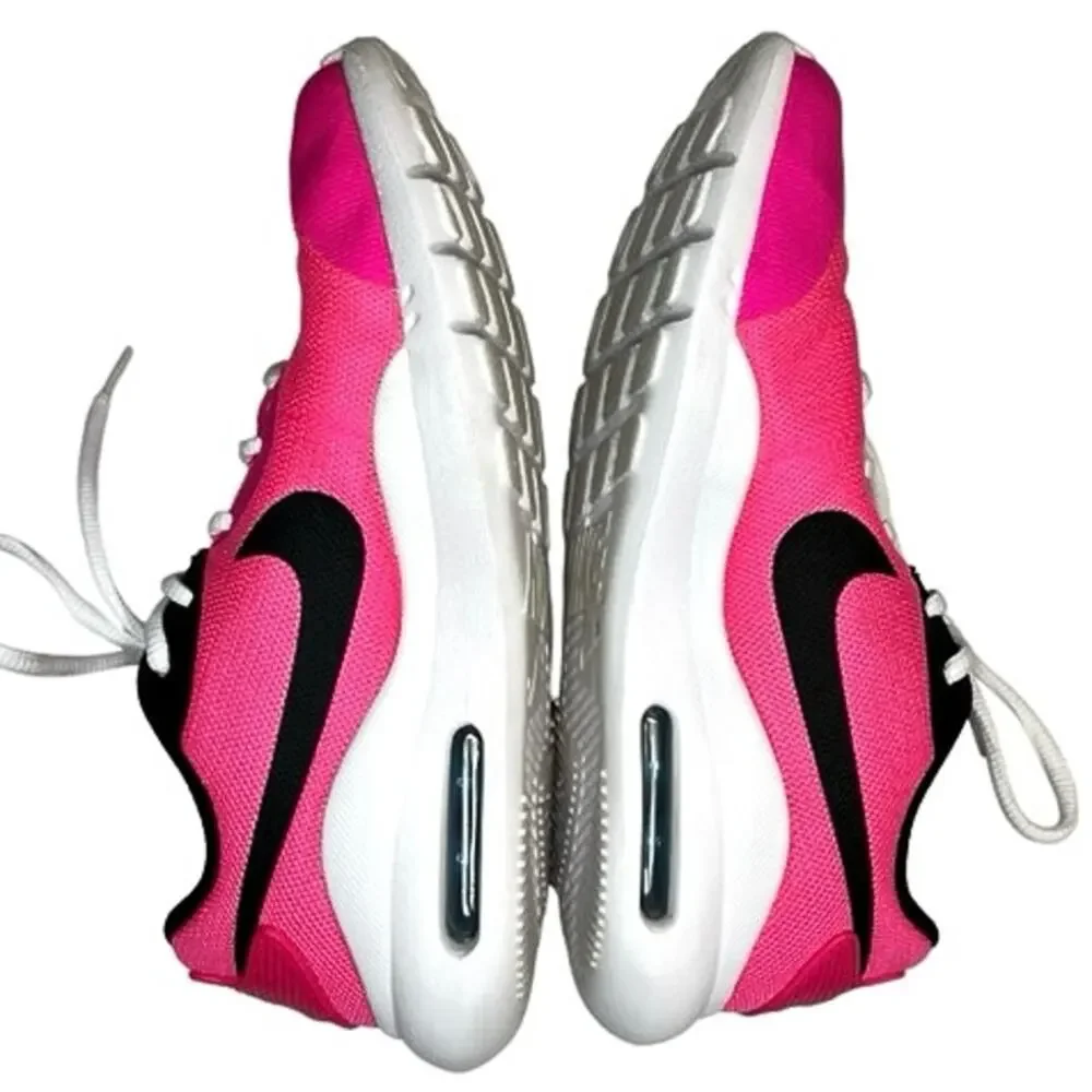 Nike air max hyper pink sneakers youth 6 active wear running workout sports